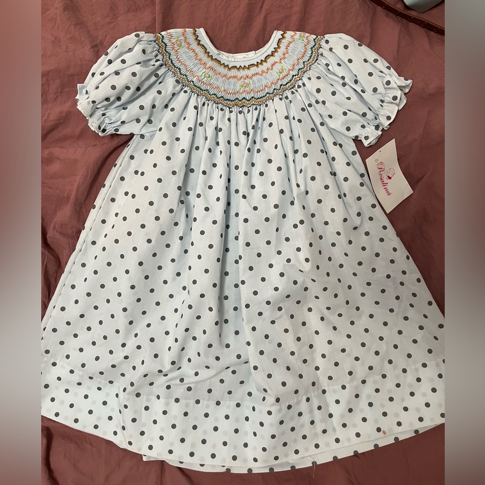 NWT Rosalina smocked dress